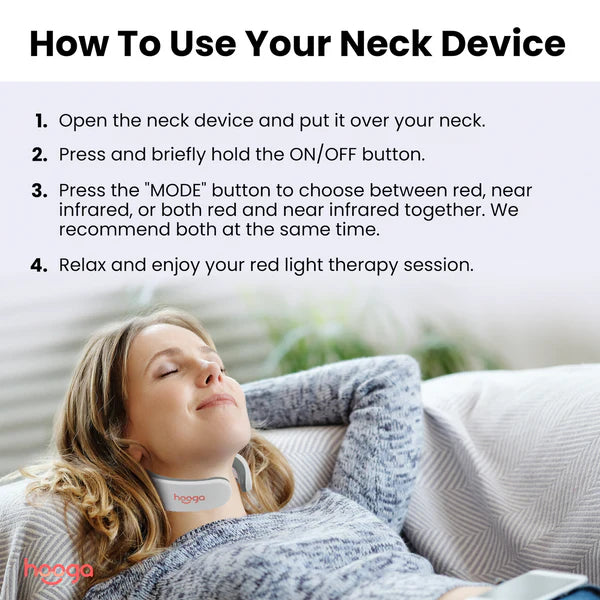 Hooga Red Light Therapy Neck Device