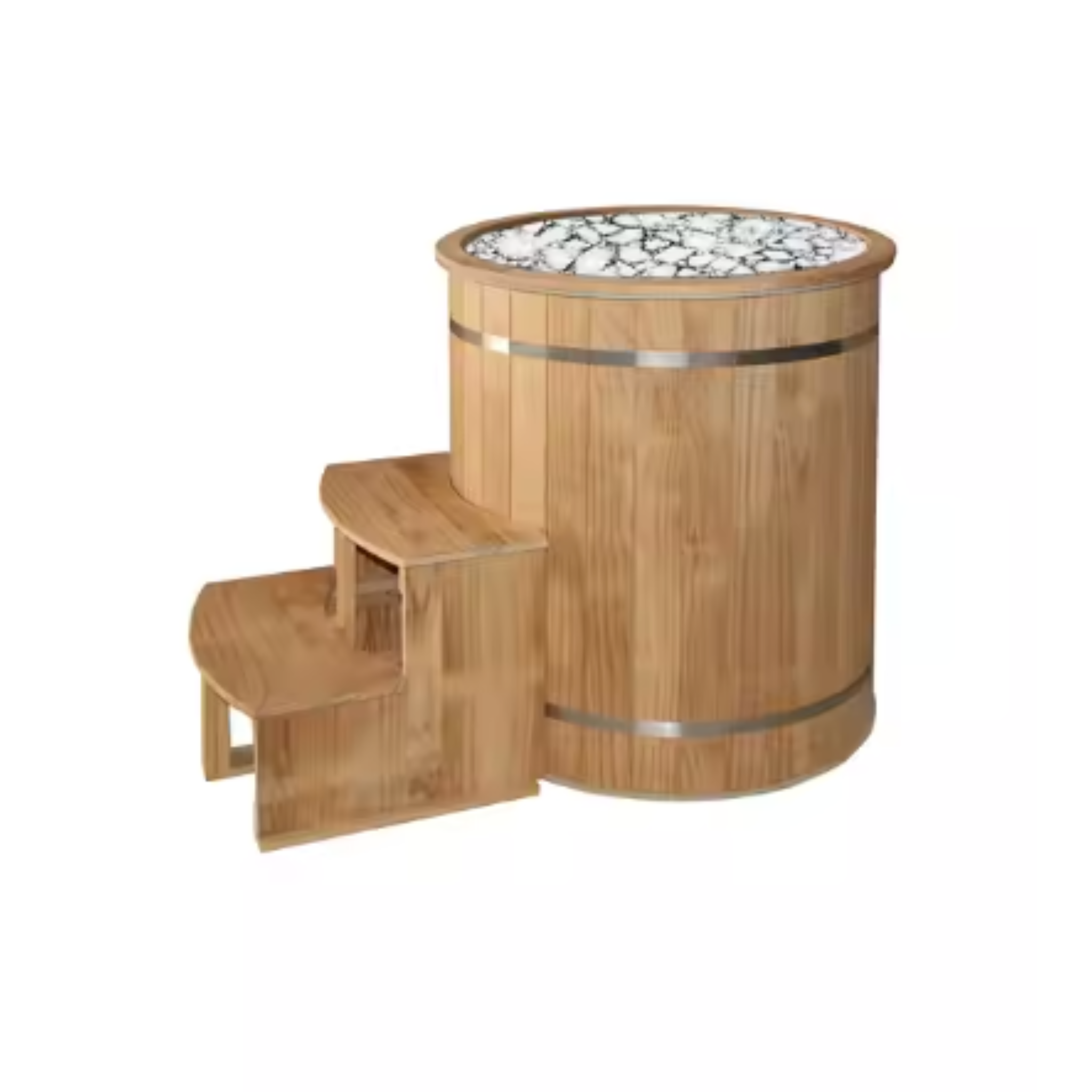AquaChill Rounded Cold Plunge – Advanced Cold Therapy for Peak Performance