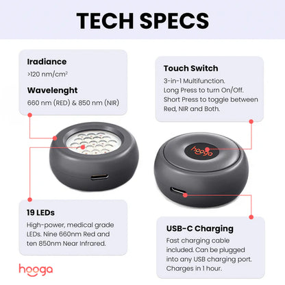 Hooga Red Light Therapy Dot