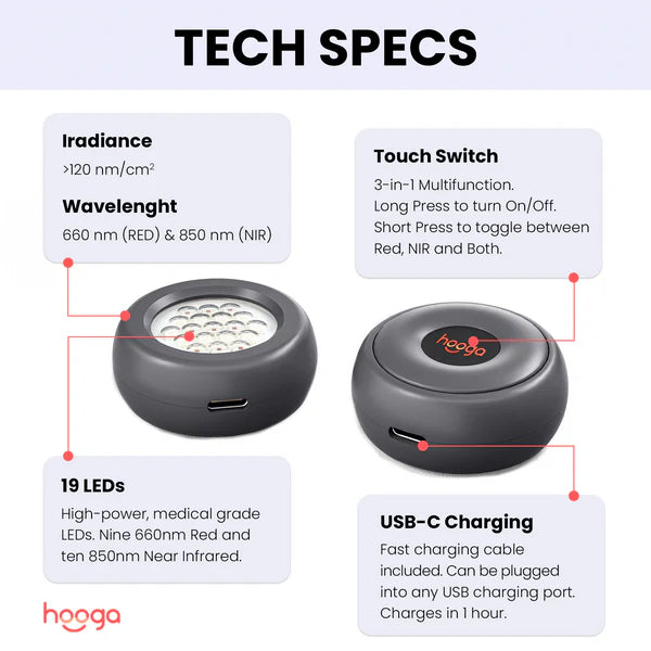 Hooga Red Light Therapy Dot