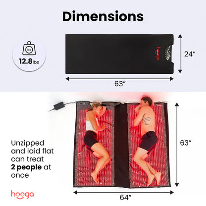 Hooga Red Light Therapy Blanket Pod (Regular Size)